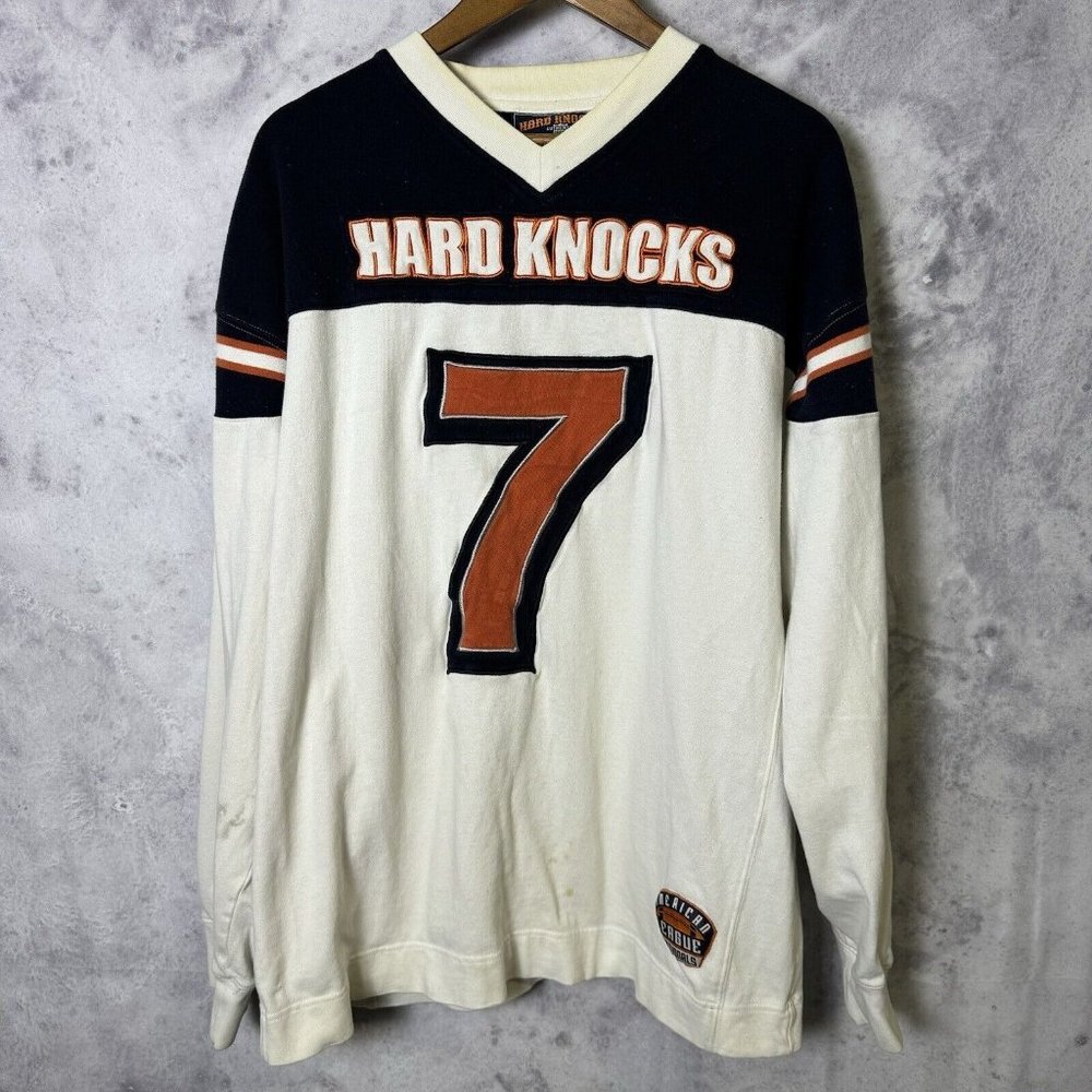 Vintage SOHK Hard Knocks Sweatshirt Mens XL Y2K Embroidered USA
